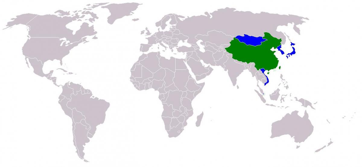 Tajvan zemljevid v kitajsko različico