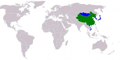 Tajvan zemljevid v kitajsko različico