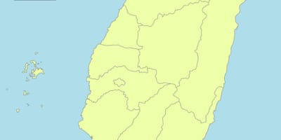 Tajvan zemljevid taoyuan